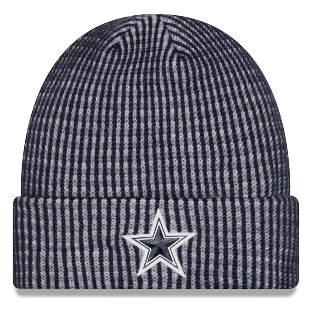 Dallas Cowboys Navy 2026 NFL Sideline Cold Weather New Era Cuff Knit Hat