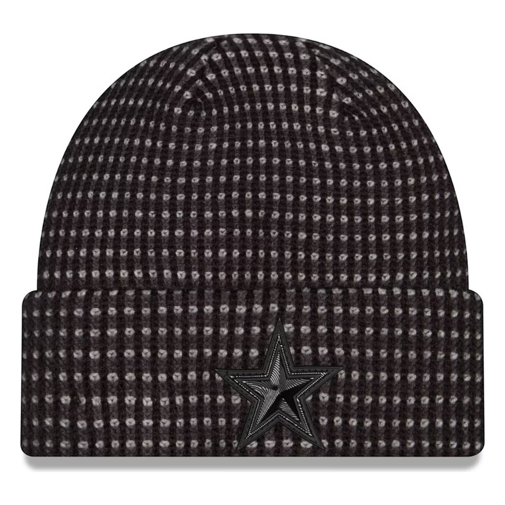 Dallas Cowboys Black 2026 NFL Sideline Cold Weather New Era Cuff Knit Hat
