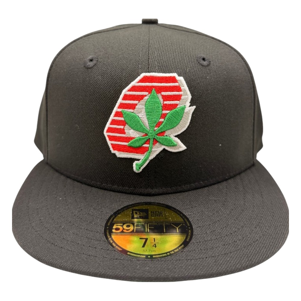 Ohio State Buckeyes Black New Era 59FIFTY Fitted Hat