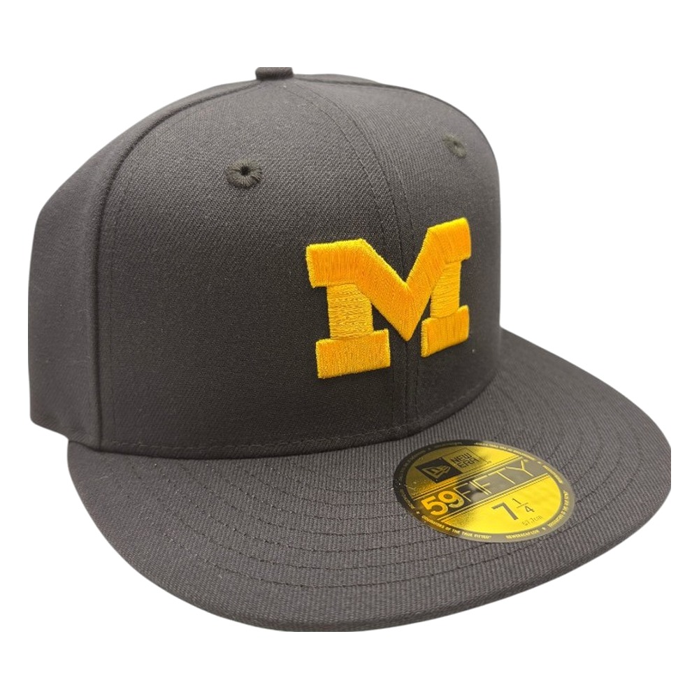 Michigan Wolverines Navy New Era 59FIFTY Fitted Hat