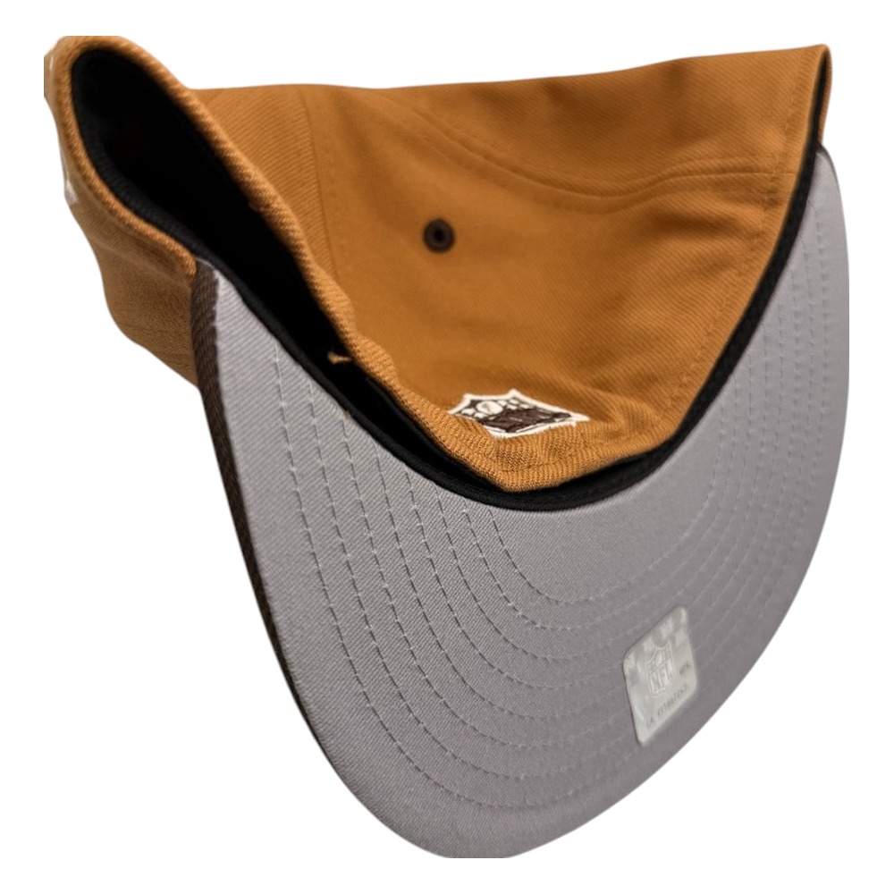 San Francisco 49ers Roasted Peanut and Chocolate Two-Tone New Era 59FIFTY Fitted Hat