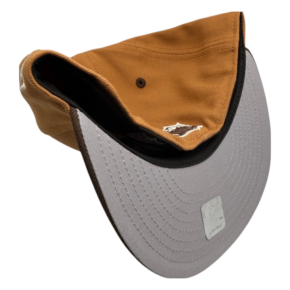 Philadelphia Eagles Roasted Peanut and Chocolate Two-Tone New Era 59FIFTY Fitted Hat