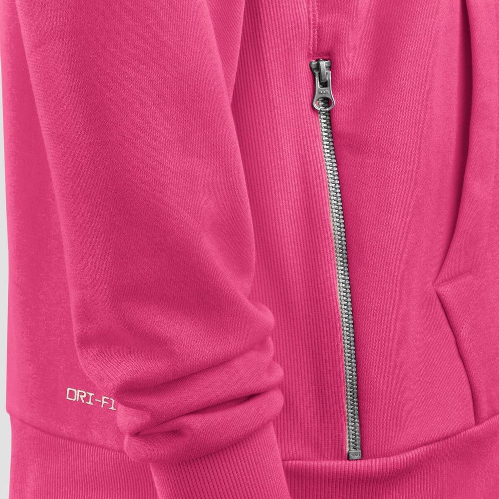 Philadelphia Eagles Pink Nike 2026 NFL Crucial Catch Sideline Dri-FIT Pullover Hoodie