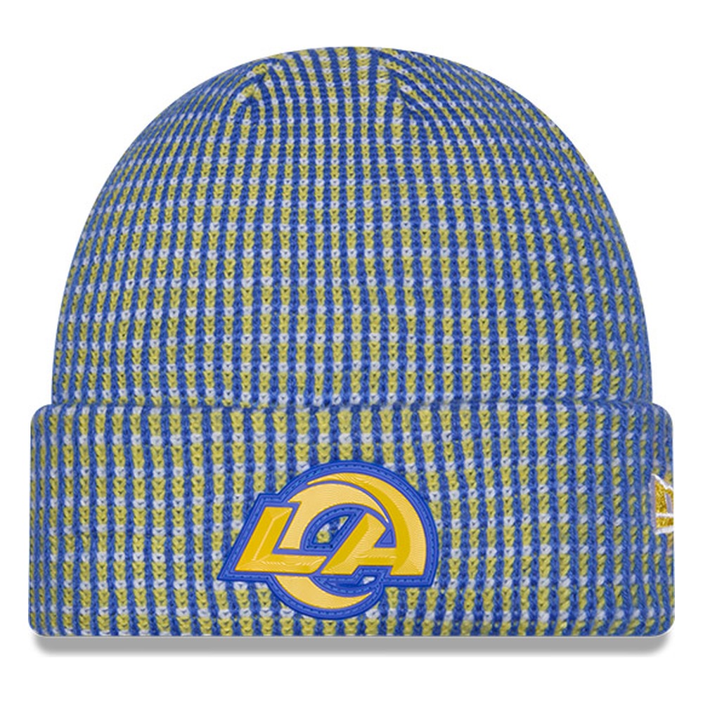 Los Angeles Rams Royal Blue 2026 NFL Sideline Cold Weather New Era Cuff Knit Hat