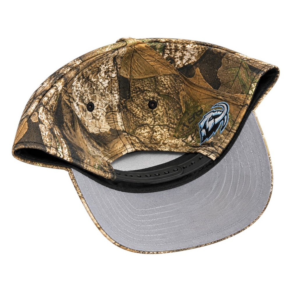 Utah Mammoth Realtree Camo Ice Mammoth Logo New Era 9FIFTY A-Frame Snapback Hat