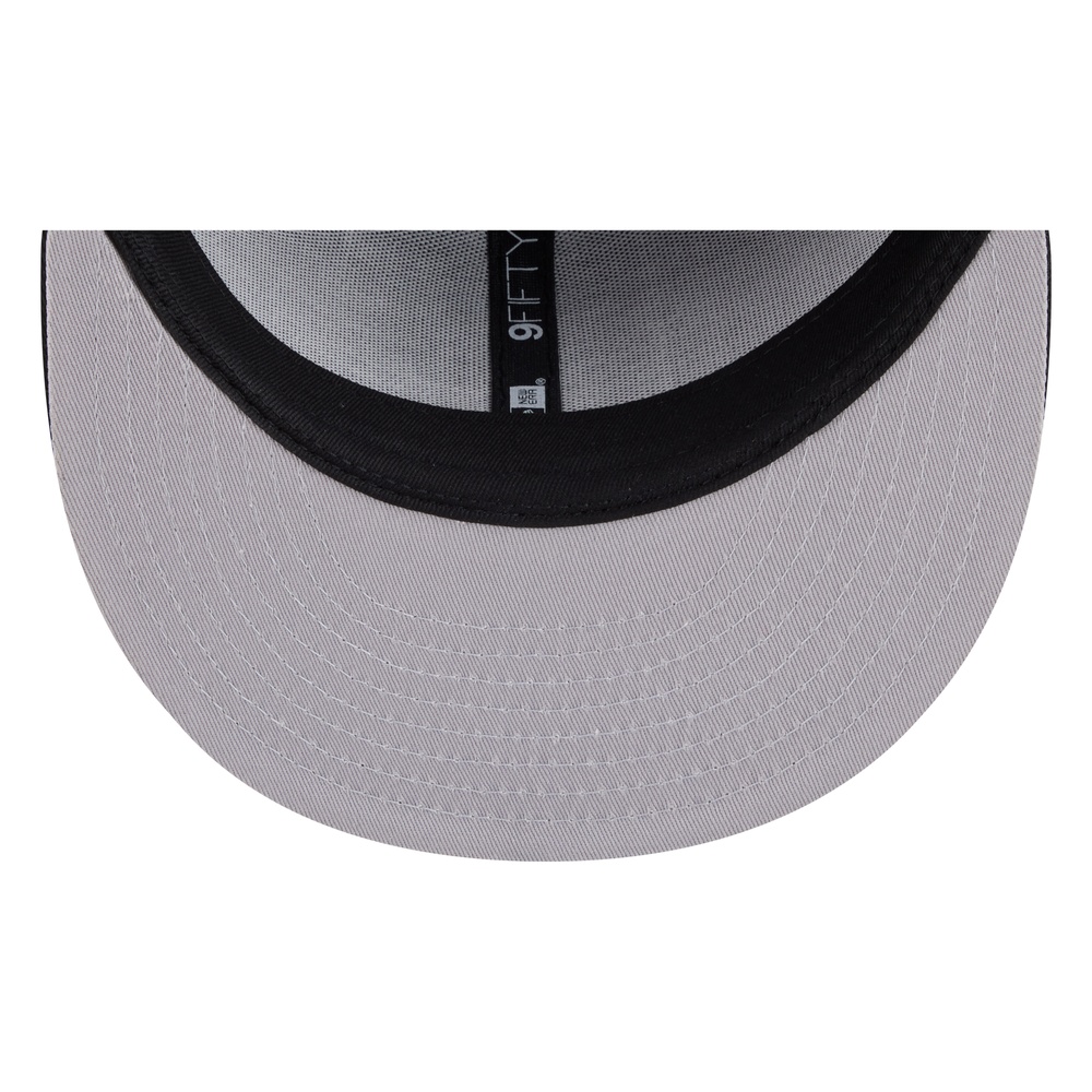 Miami Marlins Black Basic New Era 9FIFTY Snapback Hat