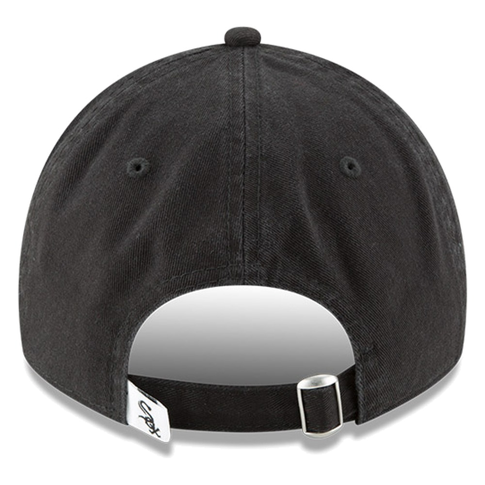 Chicago White Sox Black Core Classic New Era 9TWENTY Adjustable Hat
