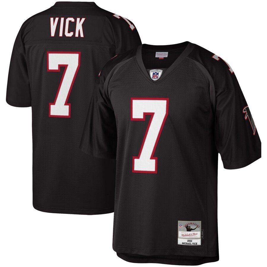 Michael Vick Atlanta Falcons Mitchell & Ness Black Legacy