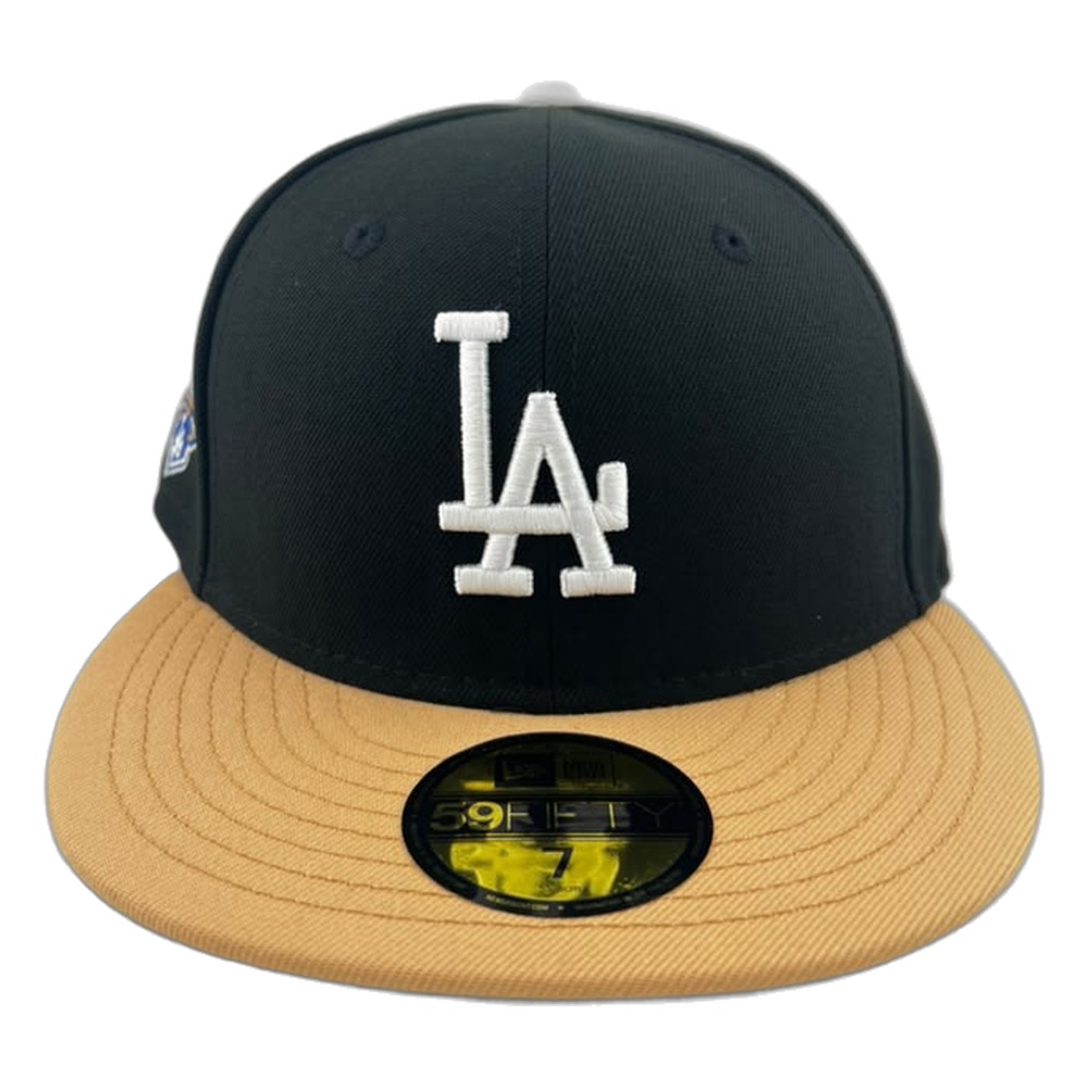 Los Angeles Dodgers Black and Candy Pecan Shop Collection New Era 59FIFTY Fitted Hat