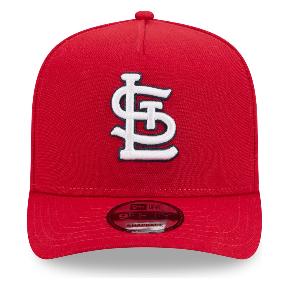 St. Louis Cardinals Red 2011 World Series Patch New Era 9FIFTY A-Frame Snapback Hat