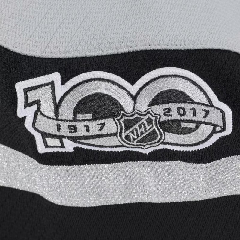 Los Angeles Kings Drew Doughty Silver 2016-17 Power Play NHL Mitchell & Ness Hockey Jersey