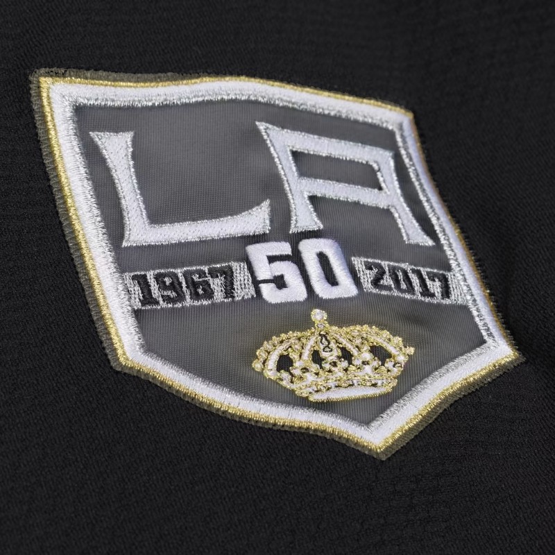 Los Angeles Kings Anze Kopitar Silver 2016-17 Power Play NHL Mitchell & Ness Hockey Jersey