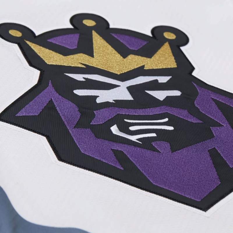 Los Angeles Kings Wayne Gretzky White 1995-96 Power Play NHL Mitchell & Ness Hockey Jersey