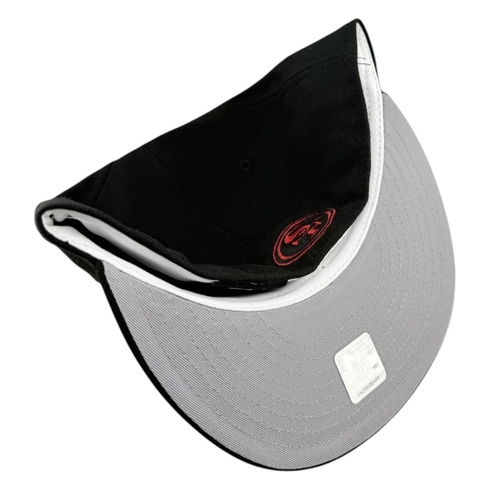 San Francisco 49ers Black Old English Script Super Bowl XXIV Patch Grey UV New Era 59FIFTY Fitted Hat