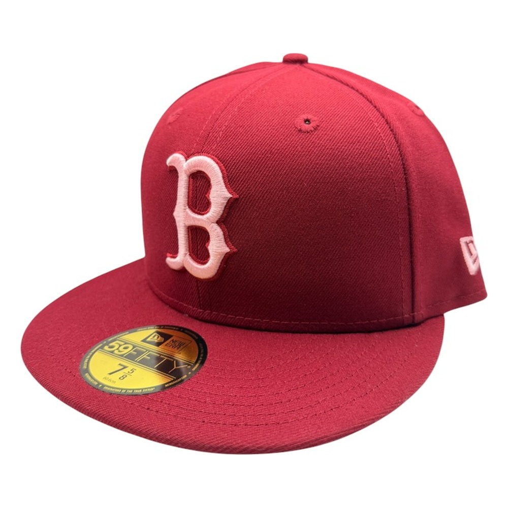 Boston Red Sox Cardinal Gray UV 2018 World Series Side Patch New Era 59FIFTY Fitted Hat