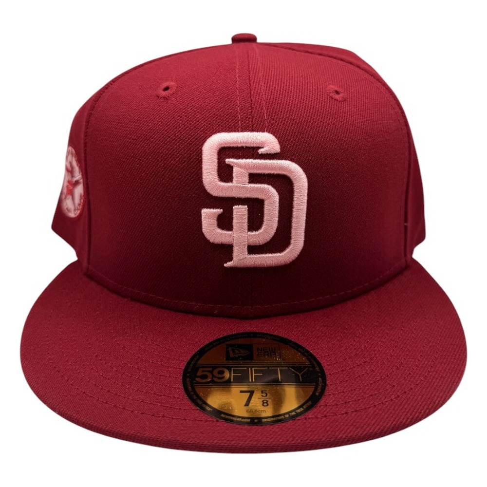 San Diego Padres Cardinal Gray UV All-Star Game Side Patch New Era 59FIFTY Fitted Hat