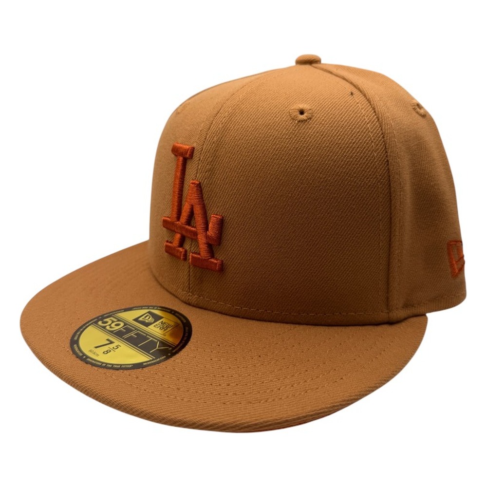 Los Angeles Dodgers Light Bronze Fight Orange UV All-Star Game Side Patch New Era 59FIFTY Fitted Hat