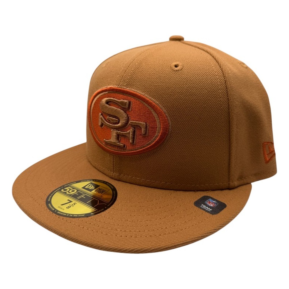 San Francisco 49ers Light Bronze Fight Orange UV Super Bowl XXIX Side Patch New Era 59FIFTY Fitted Hat