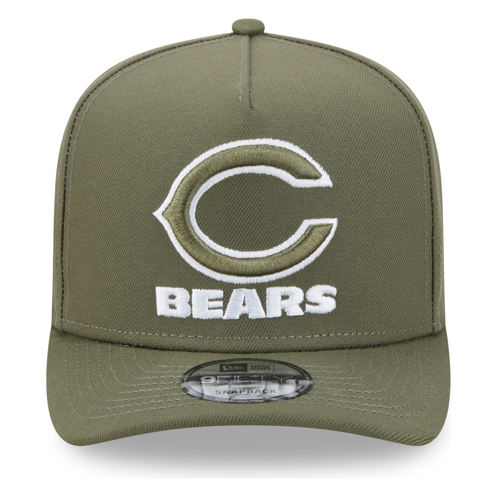 Chicago Bears Olive Green Super Bowl XX Patch New Era 9FIFTY A-Frame Snapback Hat