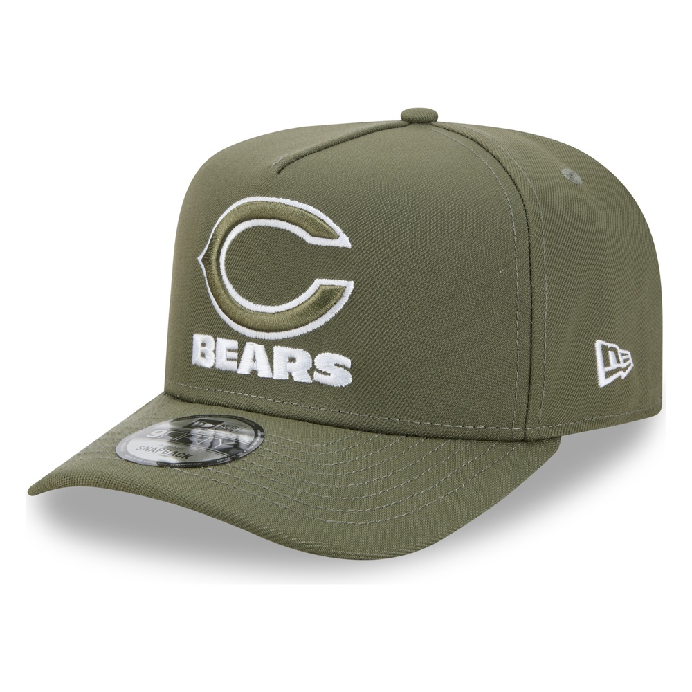 Chicago Bears Olive Green Super Bowl XX Patch New Era 9FIFTY A-Frame Snapback Hat