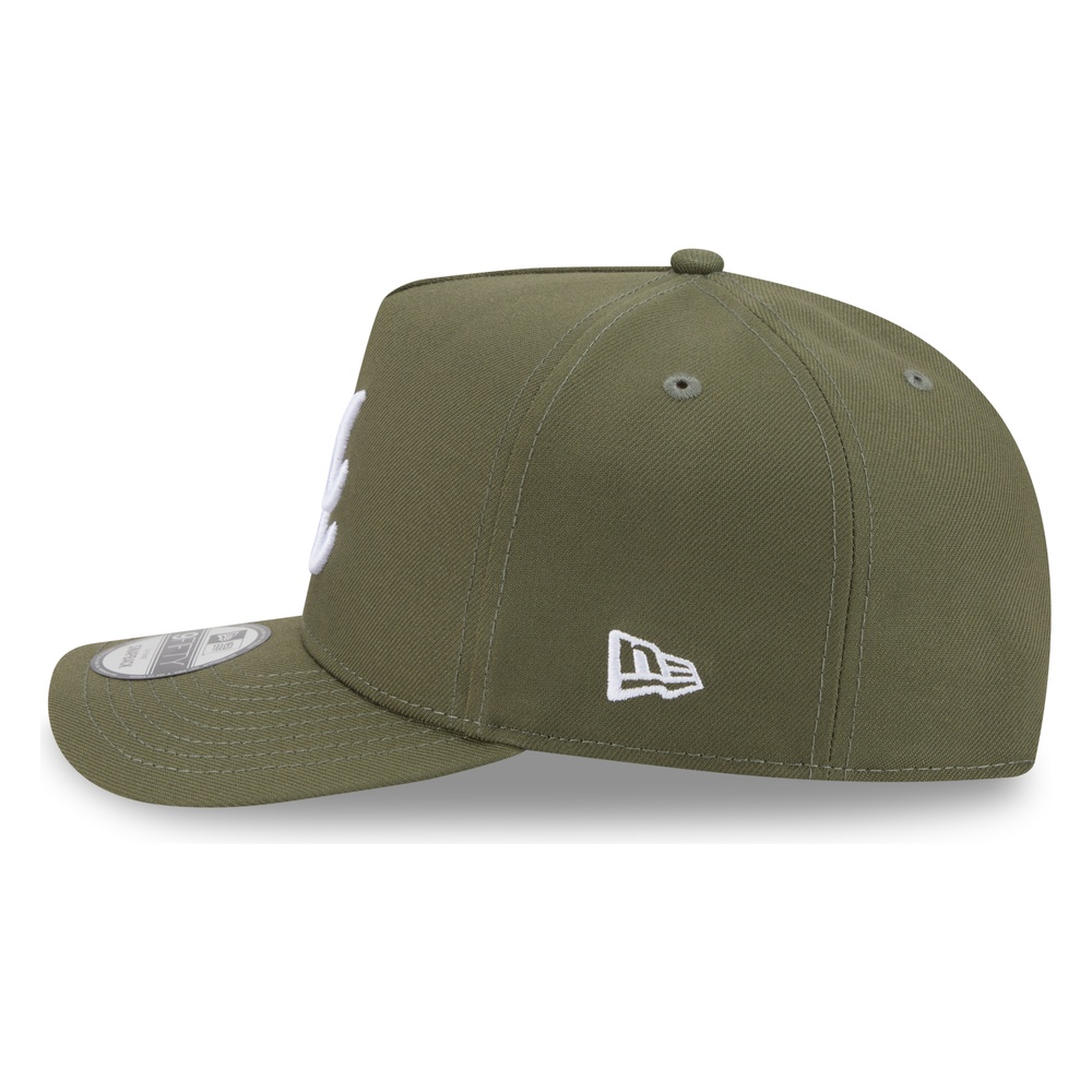 Atlanta Braves Olive Green 1995 World Series Patch New Era 9FIFTY A-Frame Snapback Hat