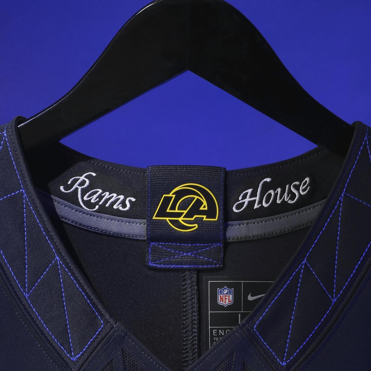 Los Angeles Rams Matthew Stafford Rivalries Collection Black Nike Vapor F.U.S.E Stitched Limited Jersey