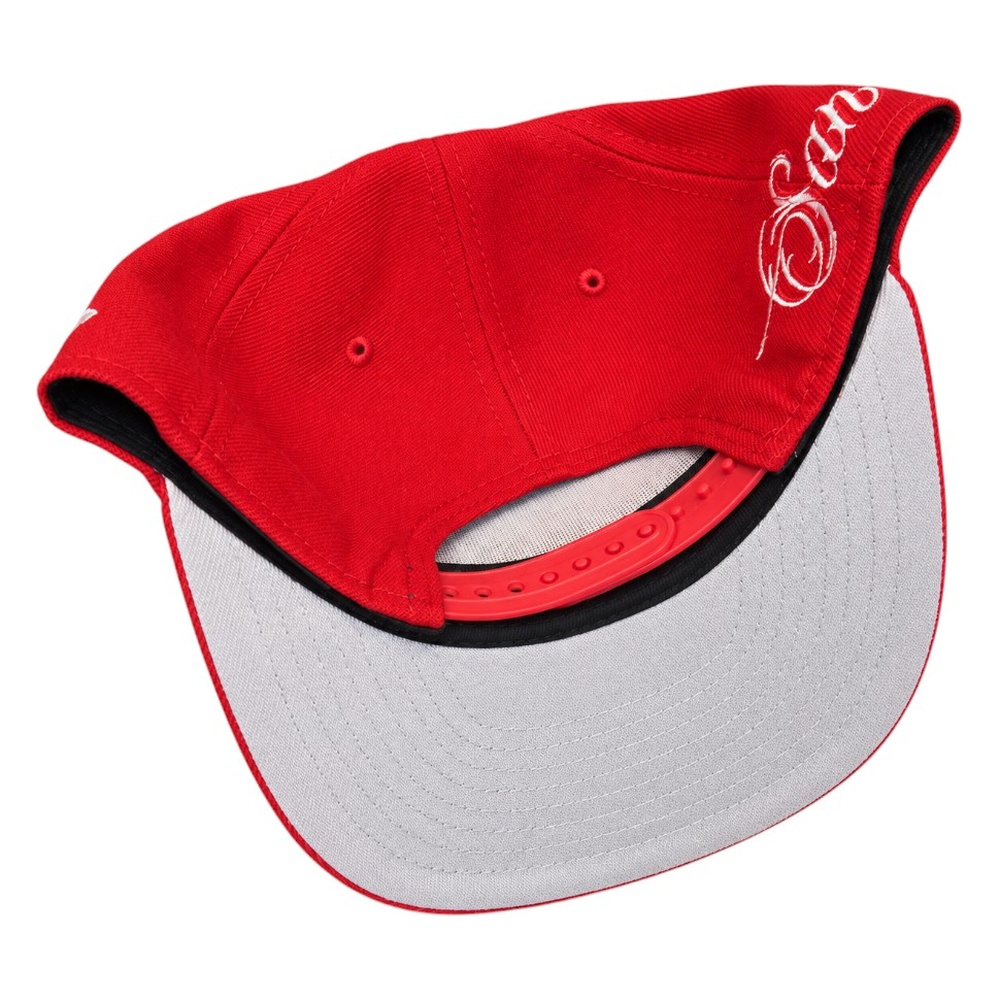 San Francisco 49ers Red Side Script New Era 9FIFTY A-Frame Snapback Hat