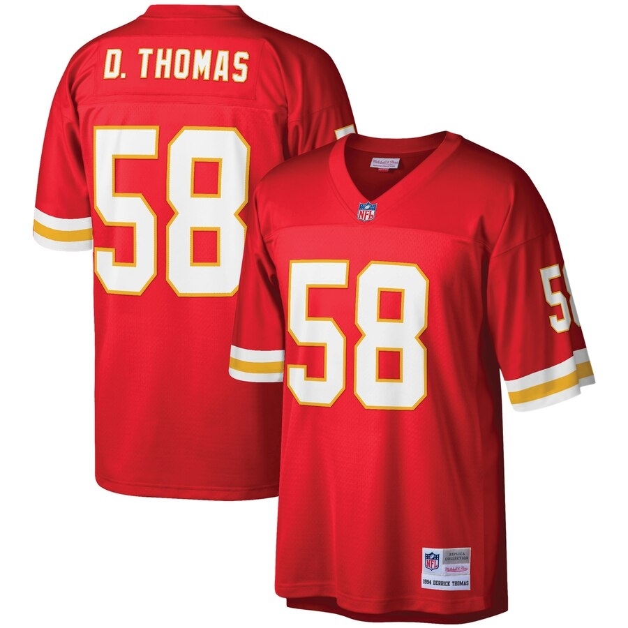 Derrick Thomas Kansas City Chiefs Mitchell & Ness Red Legacy Men's