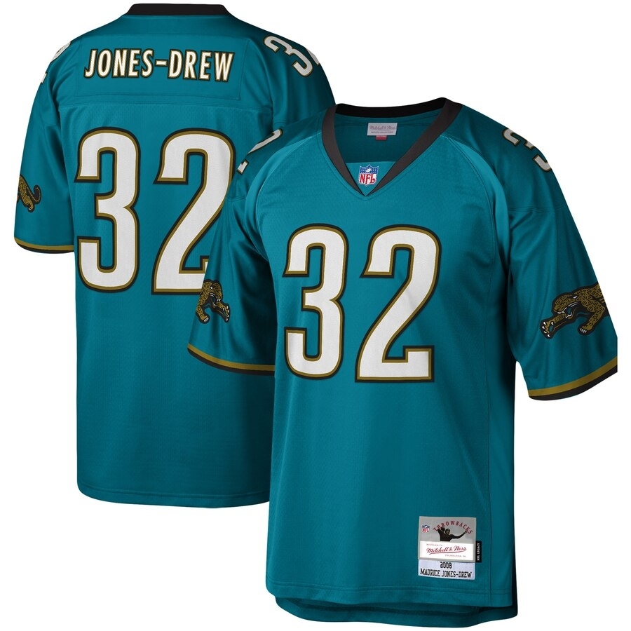 Maurice Jones-Drew Jacksonville Jaguars Mitchell & Ness Teal Legacy Men's Jersey