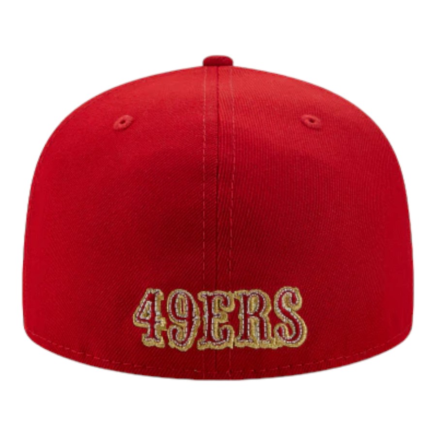 San Francisco 49ers Red New Era 59FIFTY Fitted Hat