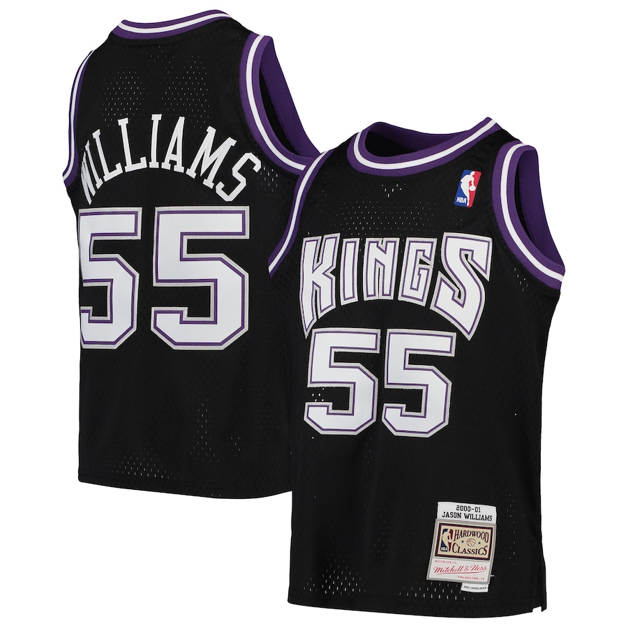 Youth Sacramento Kings Jason Williams Mitchell & Ness 2000-01