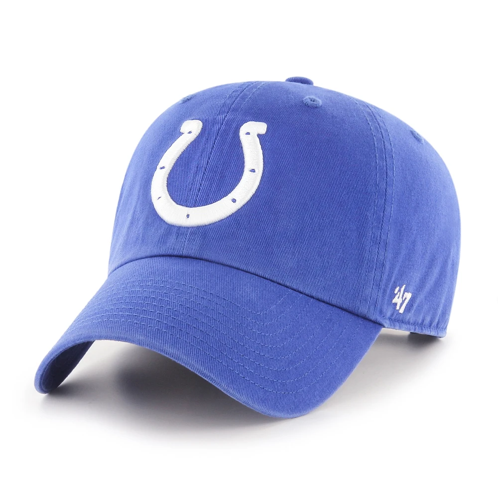 Indianapolis Colts 47 Clean Up Adjustable Royal Hat