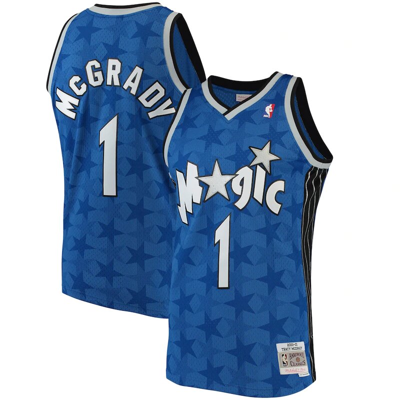 Orlando Magic Tracy McGrady Mitchell & Ness 2001-02 Hardwood