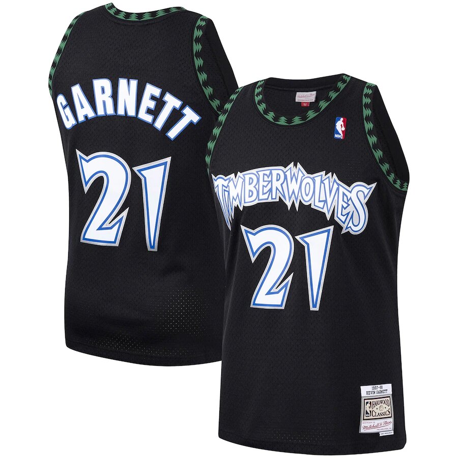 Minnesota Timberwolves Kevin Garnett Mitchell & Ness 1997-98