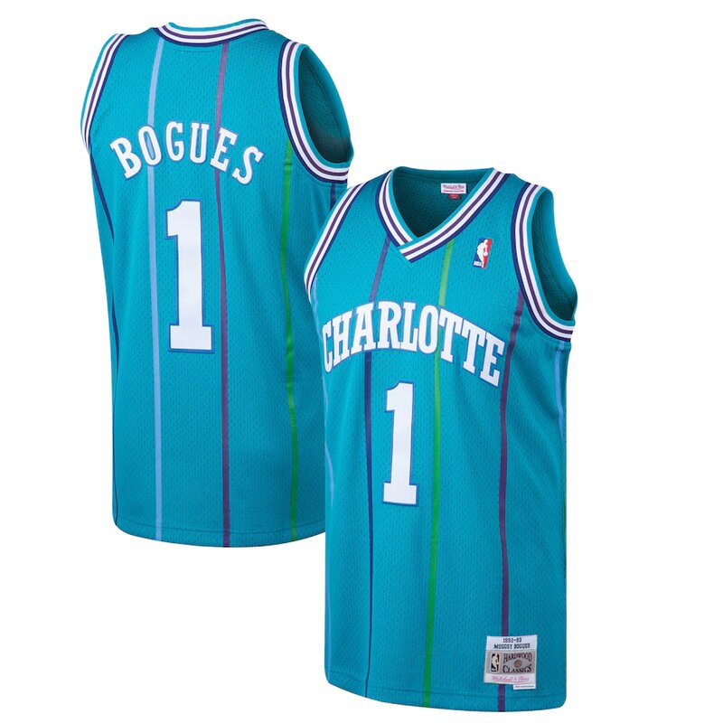 Youth Charlotte Hornets Muggsy Bogues Mitchell & Ness 1992