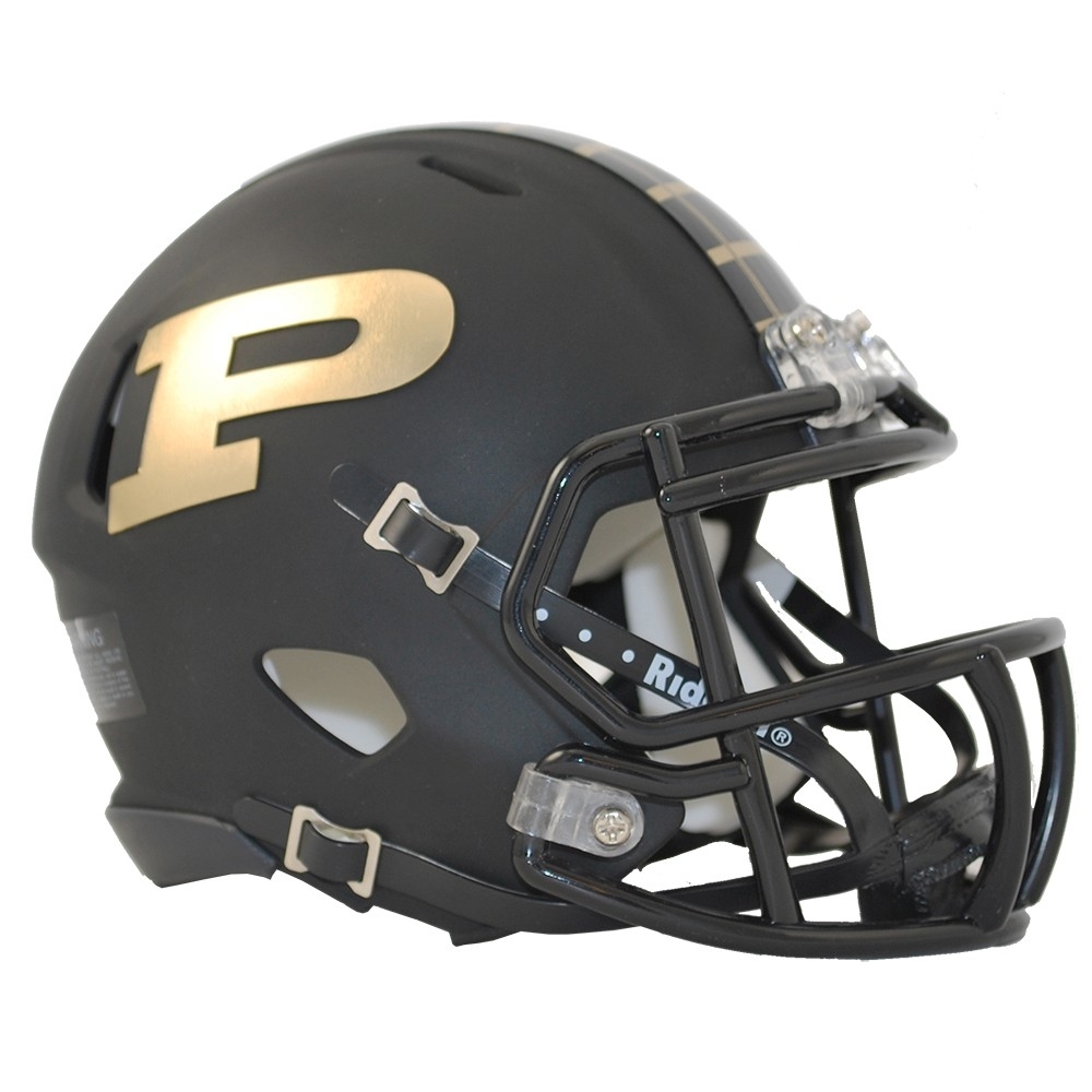 Purdue Boilermakers Riddell Speed Mini Helmet