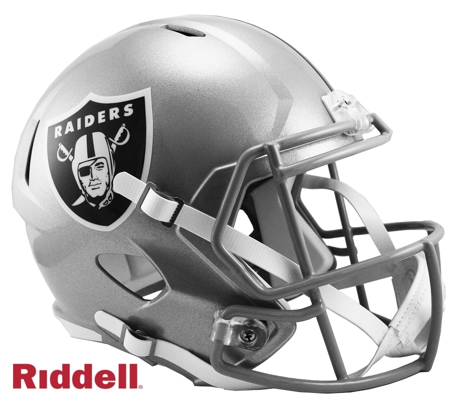Oakland Raiders Riddell Speed Replica Helmet