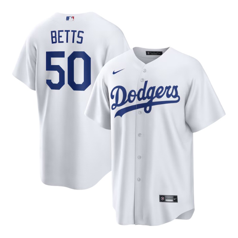 Los Angeles Dodgers Mookie Betts Nike Home White Jersey | Pro
