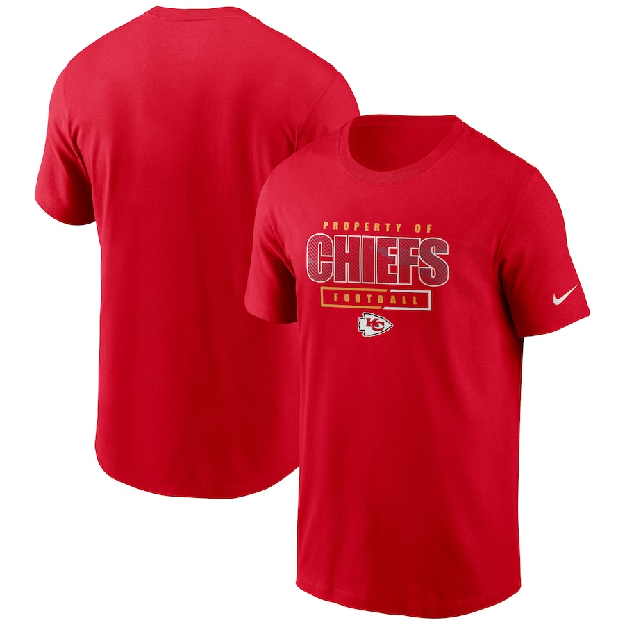 Kansas City Chiefs Nike Red Team Property Of Essential T-Shirt