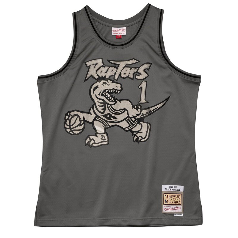 Toronto Raptors Tracy McGrady Mitchell & Ness 1998-99 Metal Works