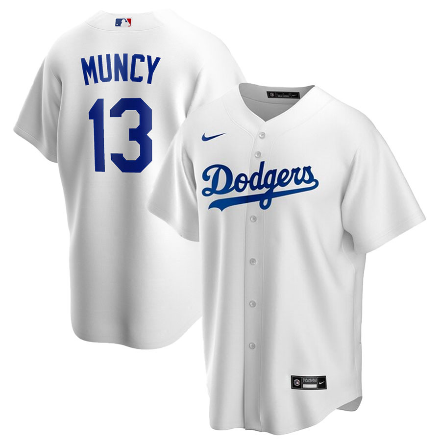 Los Angeles Dodgers Max Muncy Nike White Official Replica Player