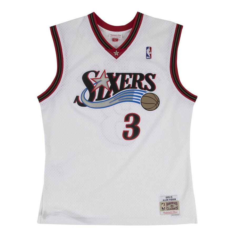 Youth Philadelphia 76ers Allen Iverson Mitchell & Ness 2000