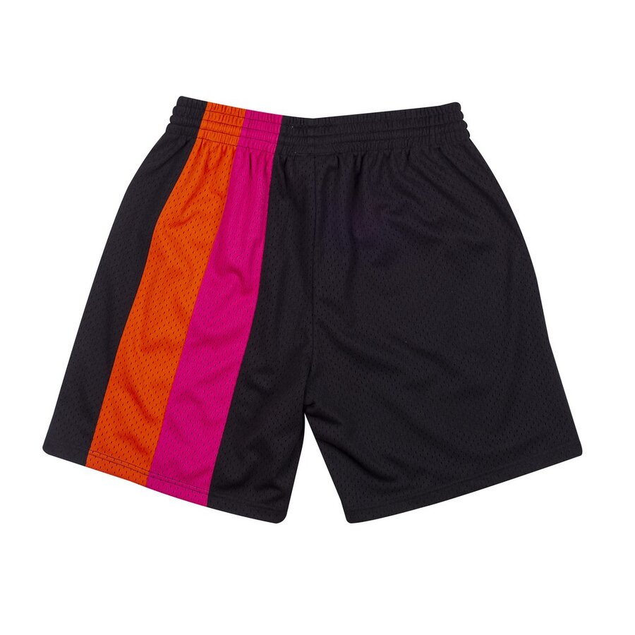 Miami Floridians Mitchell & Ness Black Swingman Shorts