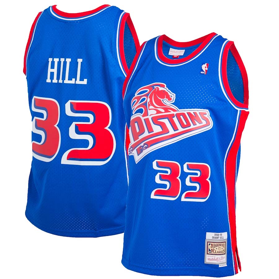 Mitchell&Ness 1998-99 ジャストドン ピストンズ　L Mitchell & Ness NBA Detroit Pistons 1998-99 Reload Jersey