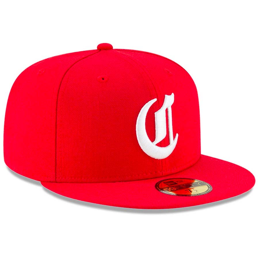Cincinnati Reds New Era Red Cooperstown 59FIFTY Fitted Hat