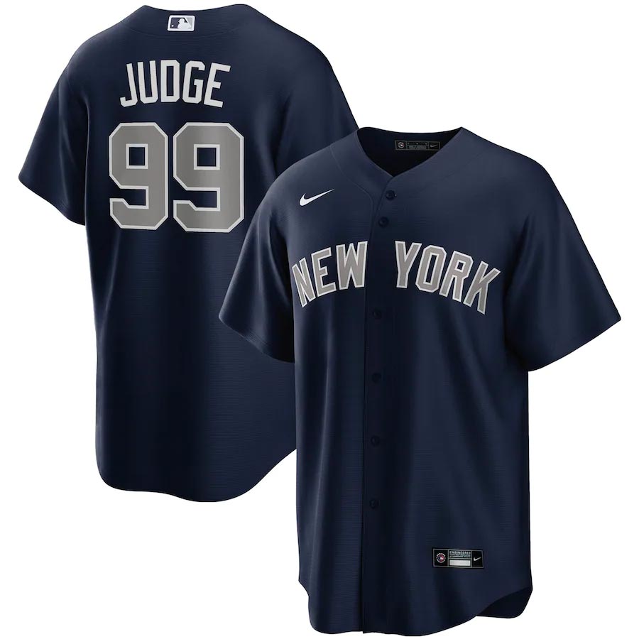 New York Yankees Aaron Judge Nike Navy Alternate Replica