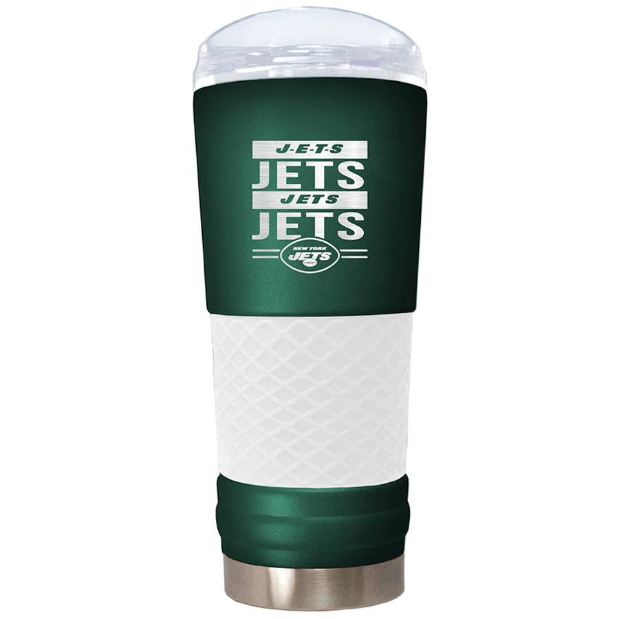 New York Jets 24 oz Rally Cry Draft Tumbler