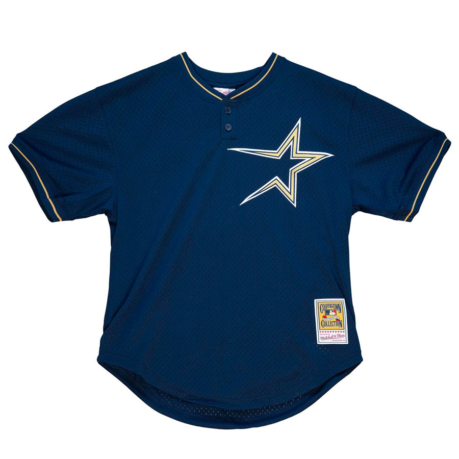 Houston Astros Jeff Bagwell Mitchell & Ness 1997 Navy Cooperstown