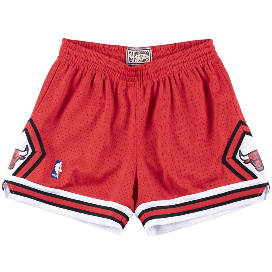 ショートパンツ NBA mitchell&ness chicago bulls shorts L Men's Chicago Bulls Short Inseam Mitchell & Ness Jump Shot Shorts