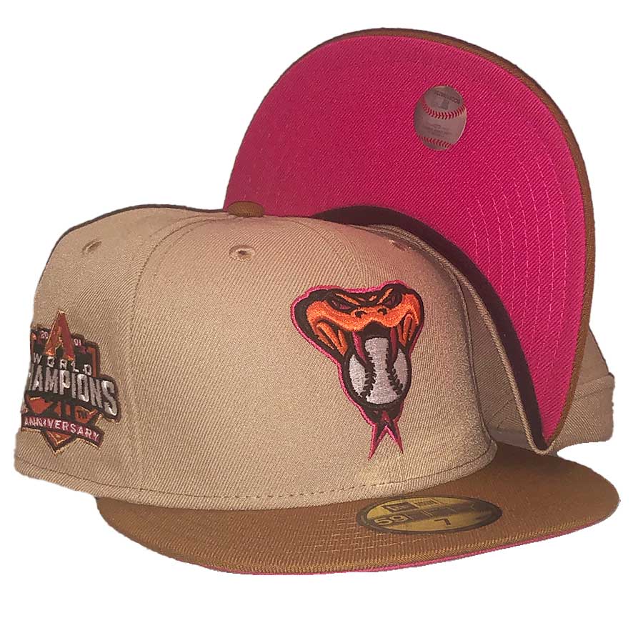 Arizona Diamondbacks PB&J 20th Anniversary Side Patch Pink UV
